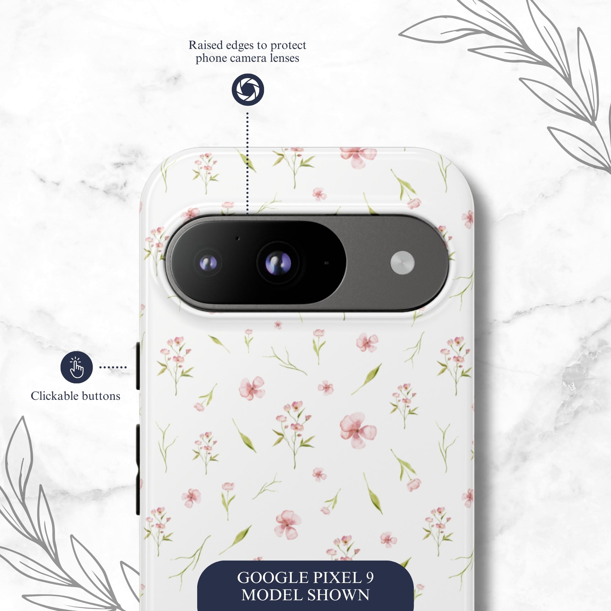 Gentle Wish - Google Pixel Case Phone Case-aesthetic phone case-shockproof phone case-cute phone case-designer phone case-elegant phone case-luxury phone case-phone accessories-fashion accessory