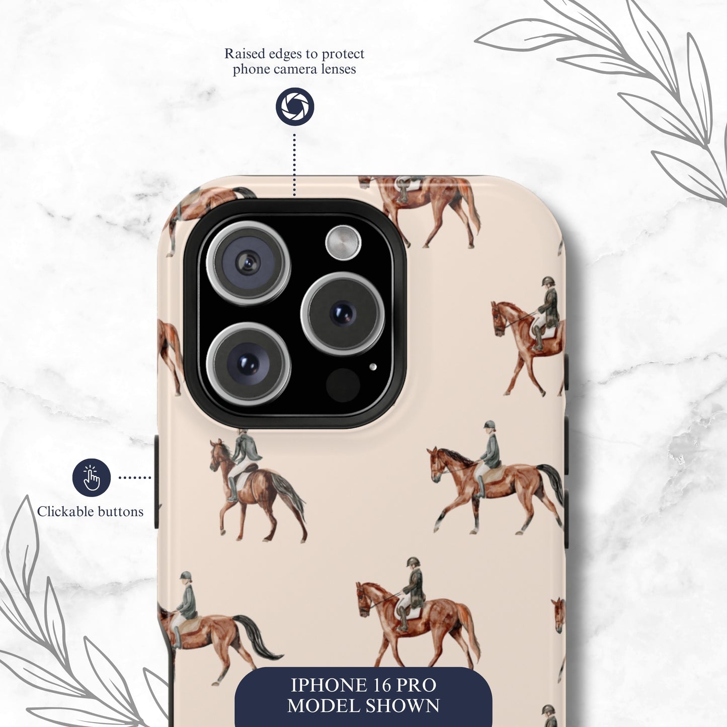 Graceful Gallop - Magsafe iPhone Case Phone Case-aesthetic phone case-shockproof phone case-cute phone case-designer phone case-elegant phone case-luxury phone case-phone accessories-fashion accessory