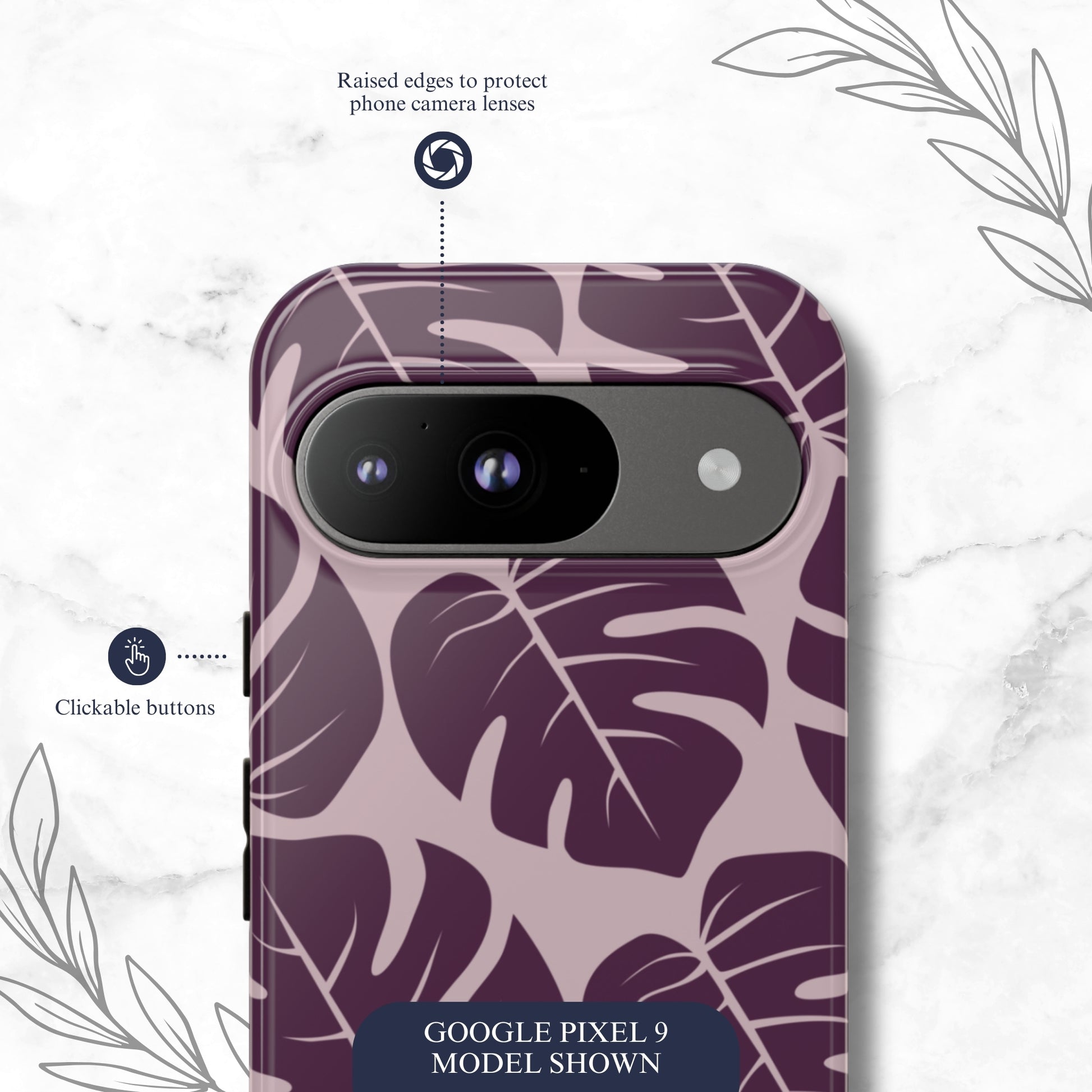 Lilac Wild - Google Pixel Case Phone Case-aesthetic phone case-shockproof phone case-cute phone case-designer phone case-elegant phone case-luxury phone case-phone accessories-fashion accessory