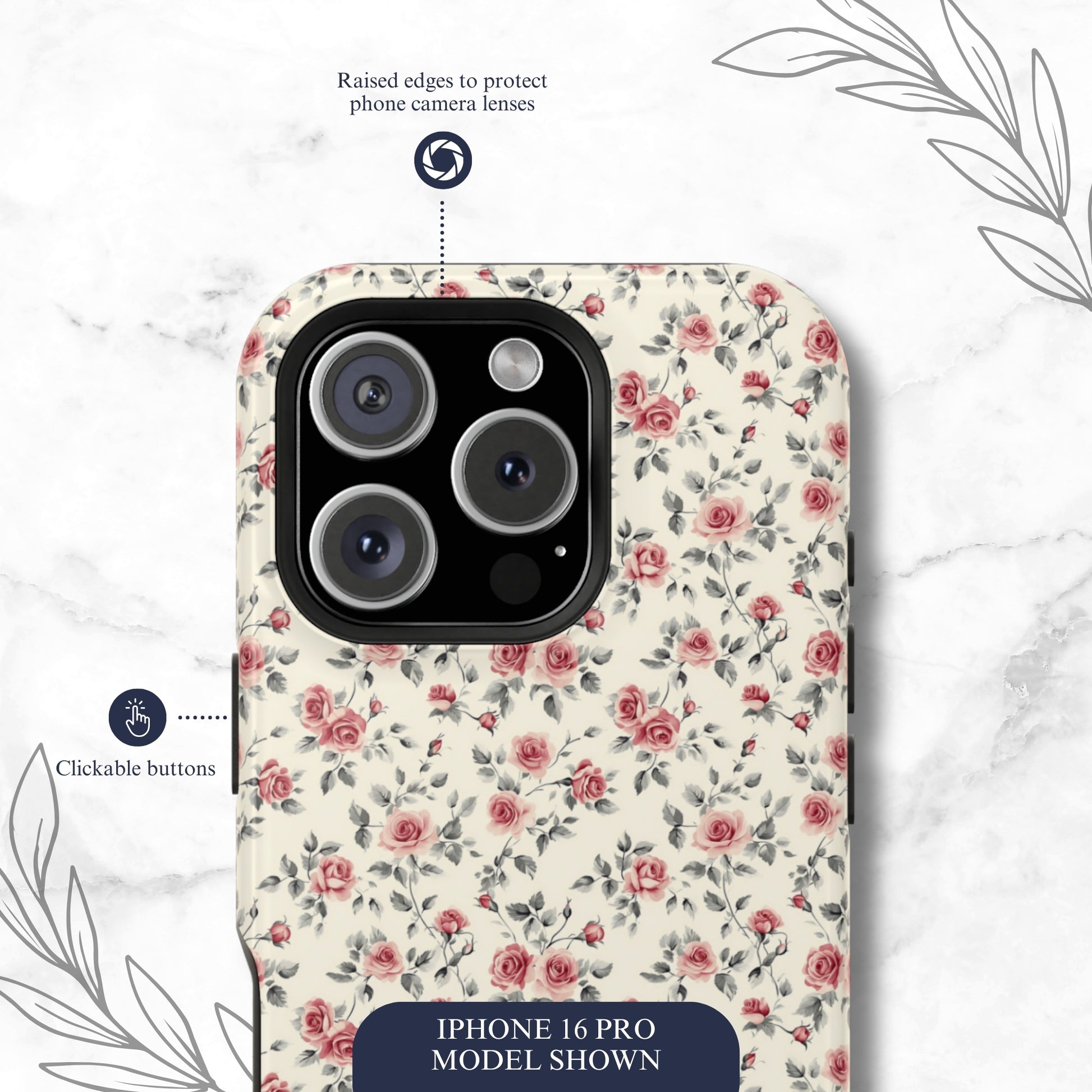 Cottage Charm - Magsafe iPhone Case Phone Case-aesthetic phone case-shockproof phone case-cute phone case-designer phone case-elegant phone case-luxury phone case-phone accessories-fashion accessory