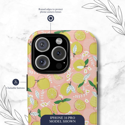 Pink Lemonade - iPhone Case Phone Case-aesthetic phone case-shockproof phone case-cute phone case-designer phone case-elegant phone case-luxury phone case-phone accessories-fashion accessory