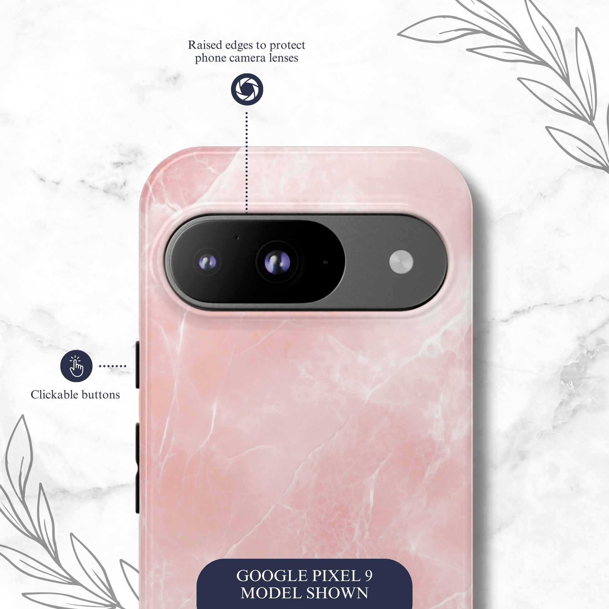 Rosy Gossip - Google Pixel Case Phone Case-aesthetic phone case-shockproof phone case-cute phone case-designer phone case-elegant phone case-luxury phone case-phone accessories-fashion accessory