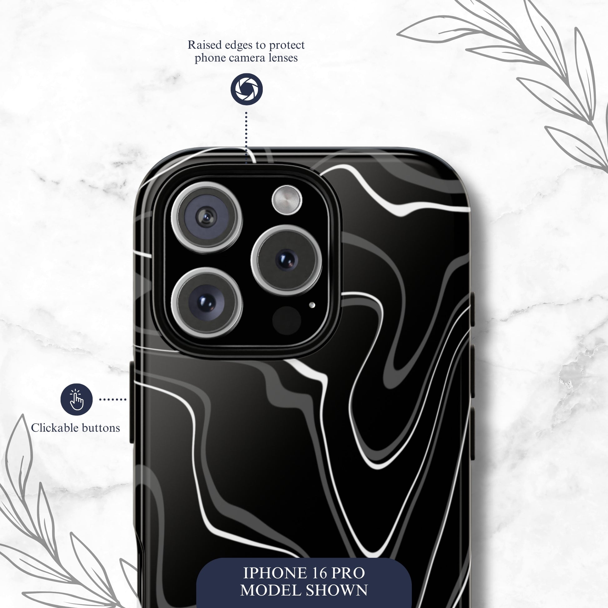 Night Threads - iPhone Case Phone Case-aesthetic phone case-shockproof phone case-cute phone case-designer phone case-elegant phone case-luxury phone case-phone accessories-fashion accessory