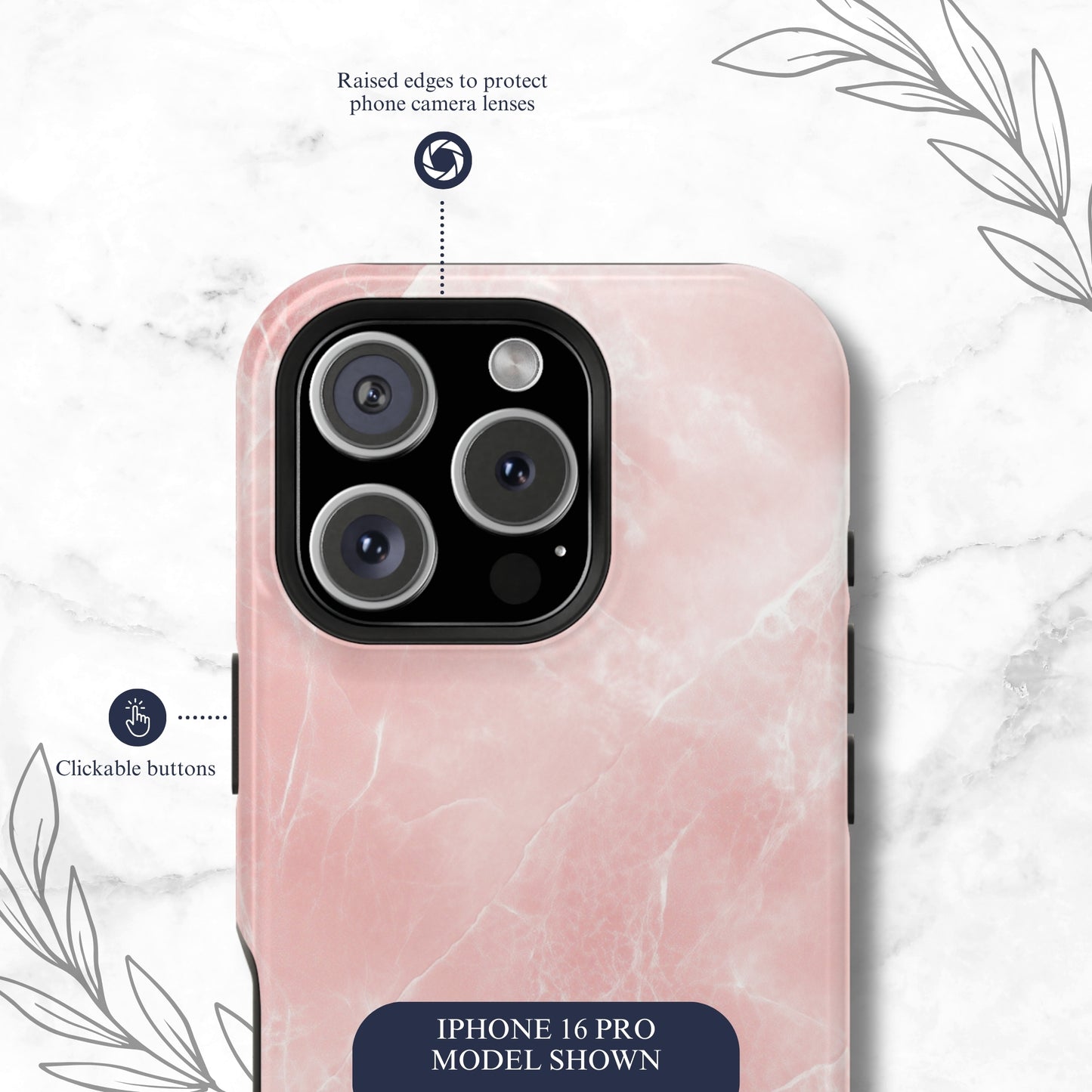Rosy Gossip - Magsafe iPhone Case Phone Case-aesthetic phone case-shockproof phone case-cute phone case-designer phone case-elegant phone case-luxury phone case-phone accessories-fashion accessory