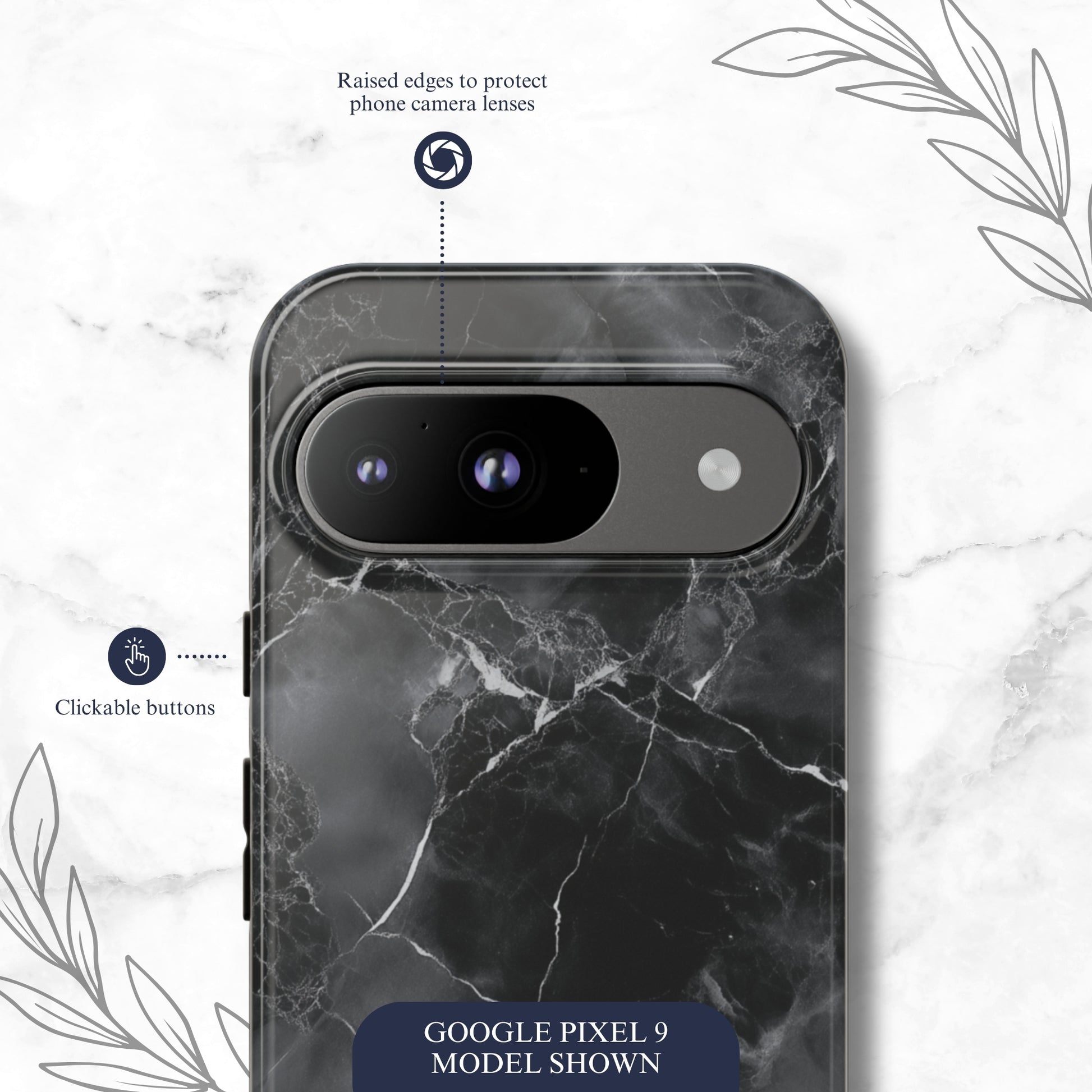 Obsidian - Google Pixel Case Phone Case-aesthetic phone case-shockproof phone case-cute phone case-designer phone case-elegant phone case-luxury phone case-phone accessories-fashion accessory