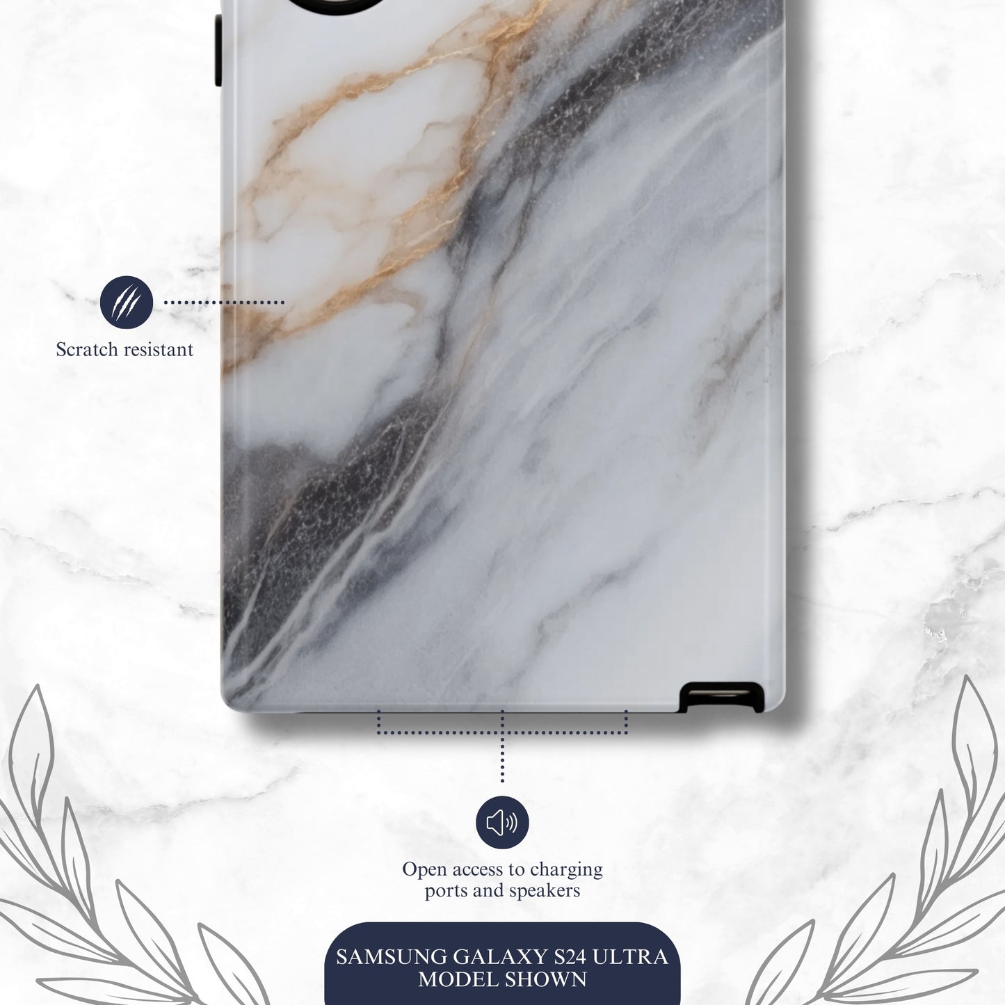 Ivory - Samsung Galaxy Case Phone Case-aesthetic phone case-shockproof phone case-cute phone case-designer phone case-elegant phone case-luxury phone case-phone accessories-fashion accessory