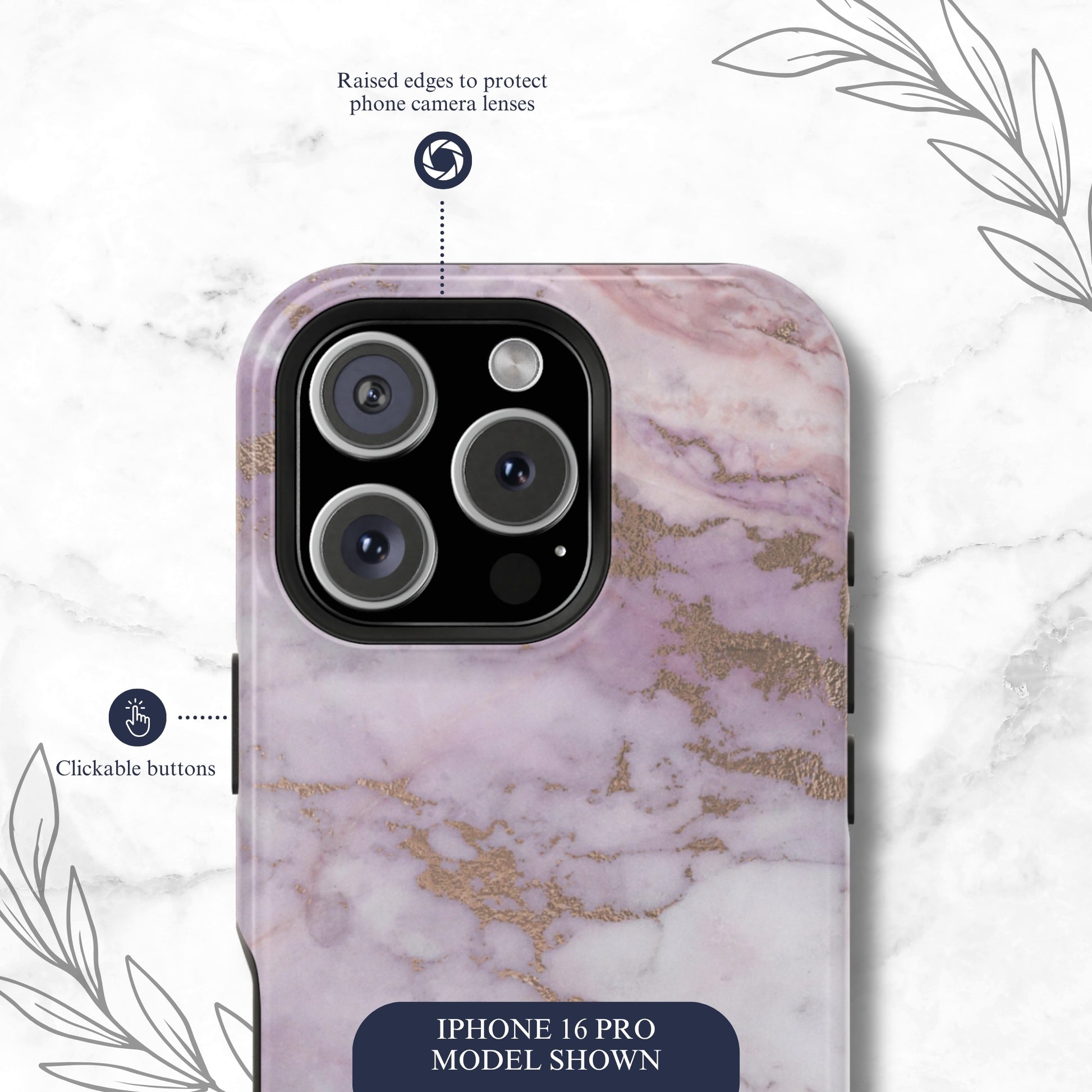 Luna Quartz - Magsafe iPhone Case Phone Case-aesthetic phone case-shockproof phone case-cute phone case-designer phone case-elegant phone case-luxury phone case-phone accessories-fashion accessory