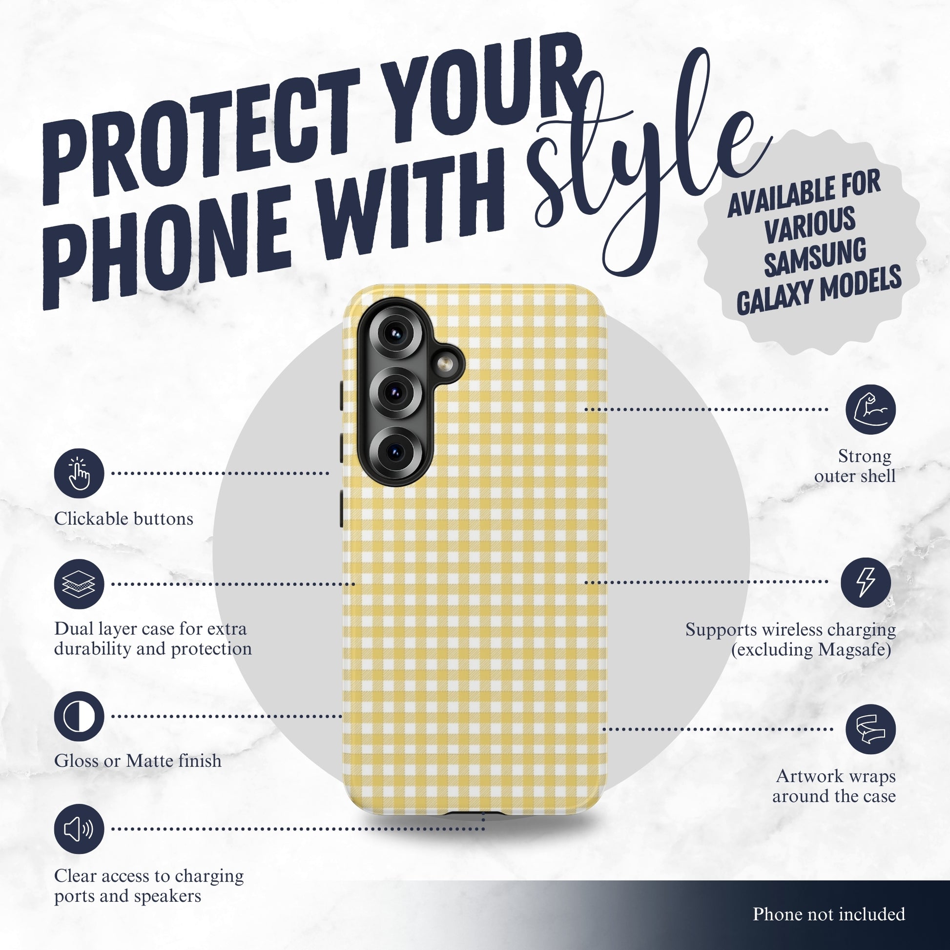 Lighthearted - Samsung Galaxy Case Phone Case-aesthetic phone case-shockproof phone case-cute phone case-designer phone case-elegant phone case-luxury phone case-phone accessories-fashion accessory