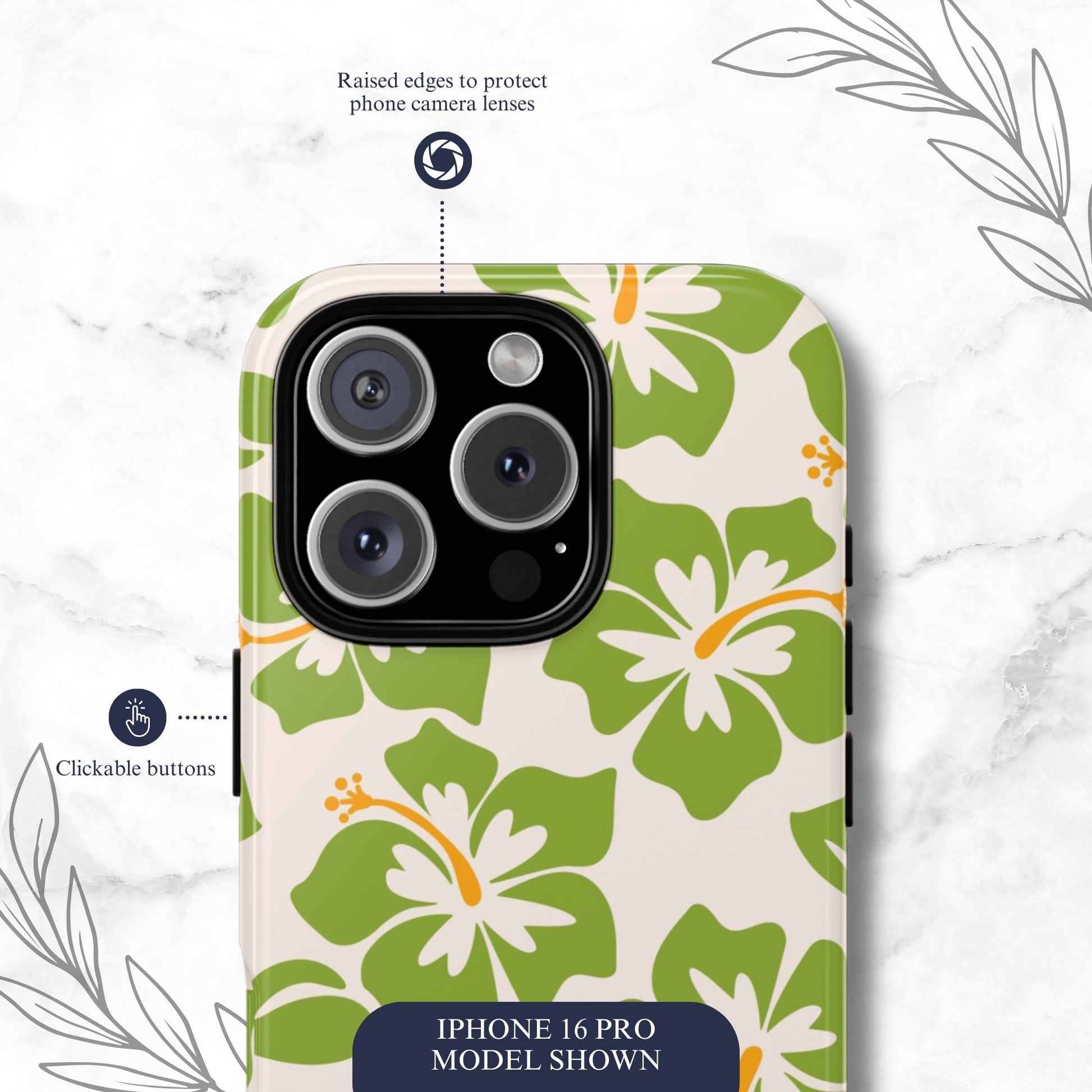 Blossom Bay - iPhone Case Phone Case-aesthetic phone case-shockproof phone case-cute phone case-designer phone case-elegant phone case-luxury phone case-phone accessories-fashion accessory