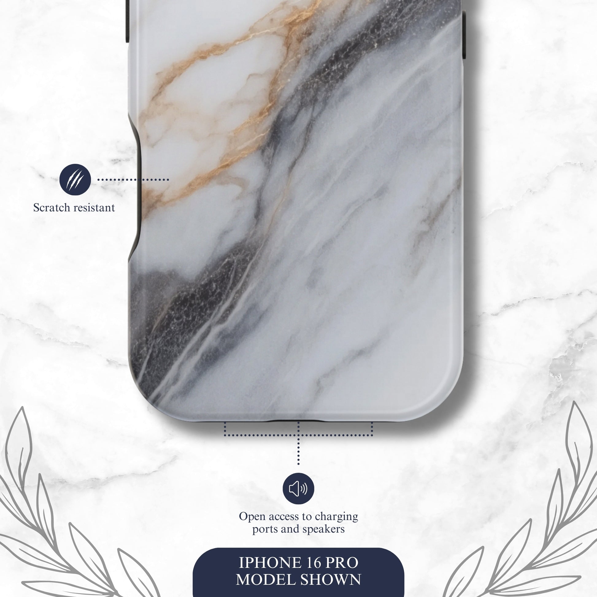 Ivory - Magsafe iPhone Case Phone Case-aesthetic phone case-shockproof phone case-cute phone case-designer phone case-elegant phone case-luxury phone case-phone accessories-fashion accessory