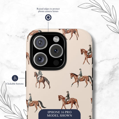 Graceful Gallop - iPhone Case Phone Case-aesthetic phone case-shockproof phone case-cute phone case-designer phone case-elegant phone case-luxury phone case-phone accessories-fashion accessory
