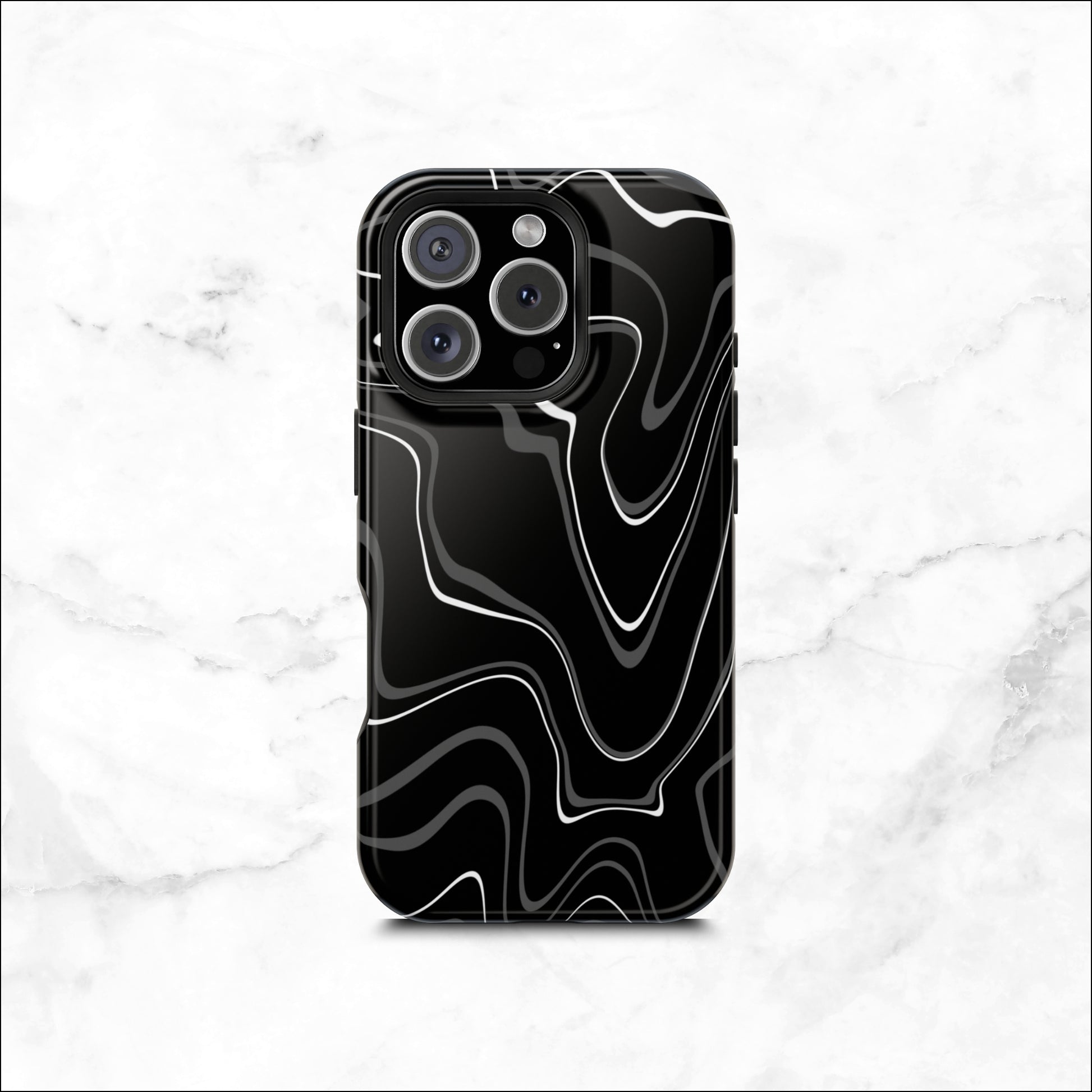 Night Threads - Magsafe iPhone Case Phone Case-aesthetic phone case-shockproof phone case-cute phone case-designer phone case-elegant phone case-luxury phone case-phone accessories-fashion accessory