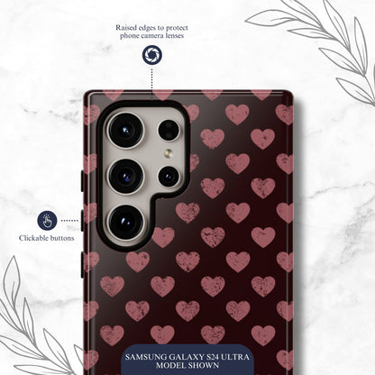 Velvet Vow - Samsung Galaxy Case Phone Case-aesthetic phone case-shockproof phone case-cute phone case-designer phone case-elegant phone case-luxury phone case-phone accessories-fashion accessory