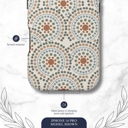 Mandala Rhythm - Magsafe iPhone Case Phone Case-aesthetic phone case-shockproof phone case-cute phone case-designer phone case-elegant phone case-luxury phone case-phone accessories-fashion accessory