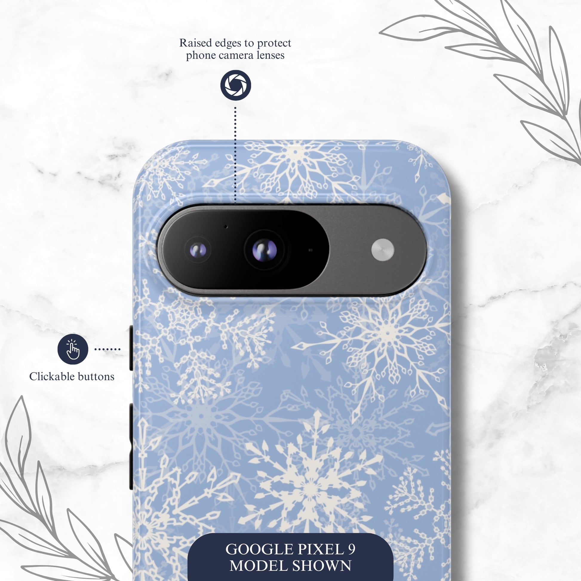 Winter Kiss - Google Pixel Case Phone Case-aesthetic phone case-shockproof phone case-cute phone case-designer phone case-elegant phone case-luxury phone case-phone accessories-fashion accessory