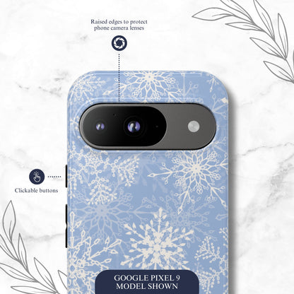 Winter Kiss - Google Pixel Case Phone Case-aesthetic phone case-shockproof phone case-cute phone case-designer phone case-elegant phone case-luxury phone case-phone accessories-fashion accessory