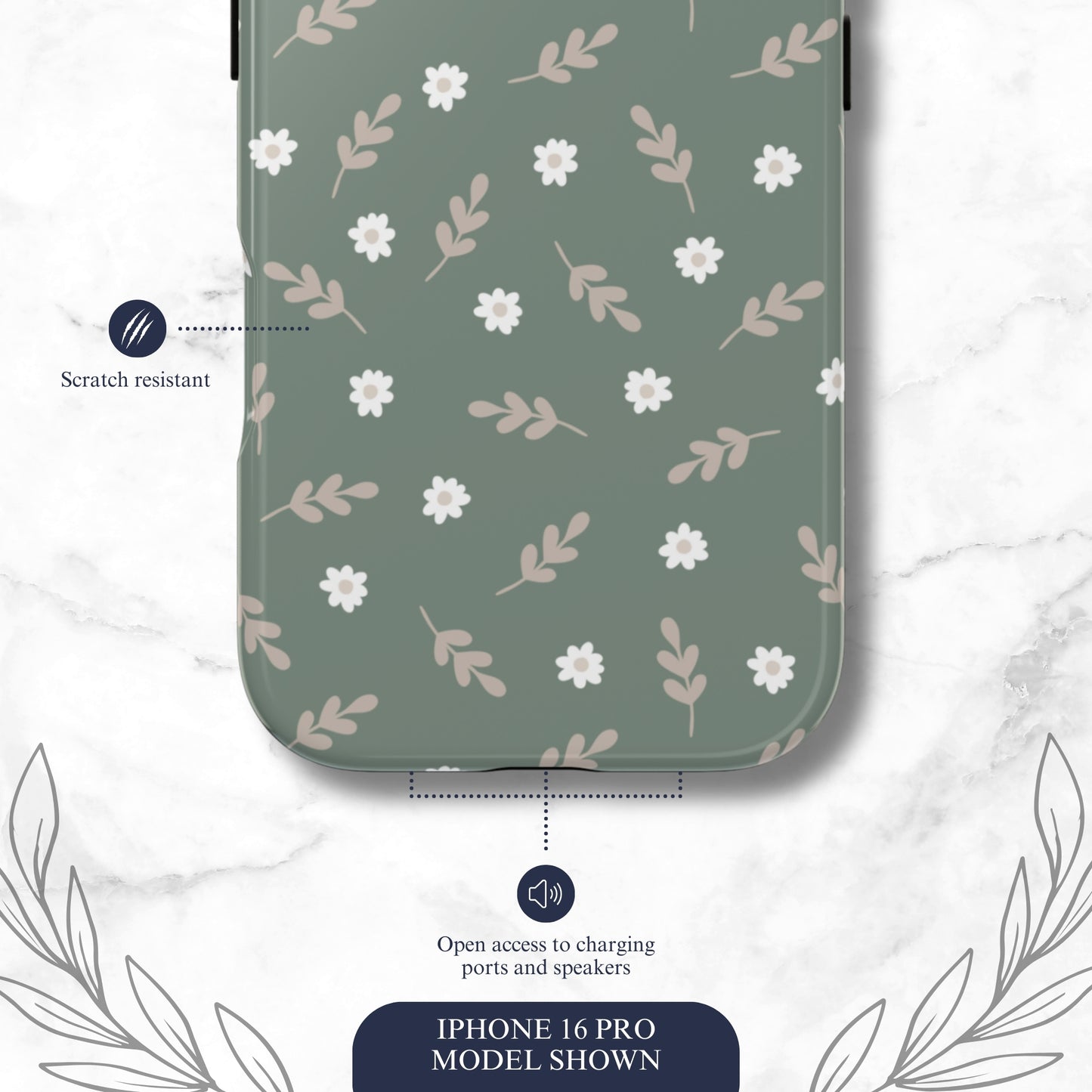 Sage - iPhone Case Phone Case-aesthetic phone case-shockproof phone case-cute phone case-designer phone case-elegant phone case-luxury phone case-phone accessories-fashion accessory