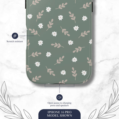 Sage - iPhone Case Phone Case-aesthetic phone case-shockproof phone case-cute phone case-designer phone case-elegant phone case-luxury phone case-phone accessories-fashion accessory