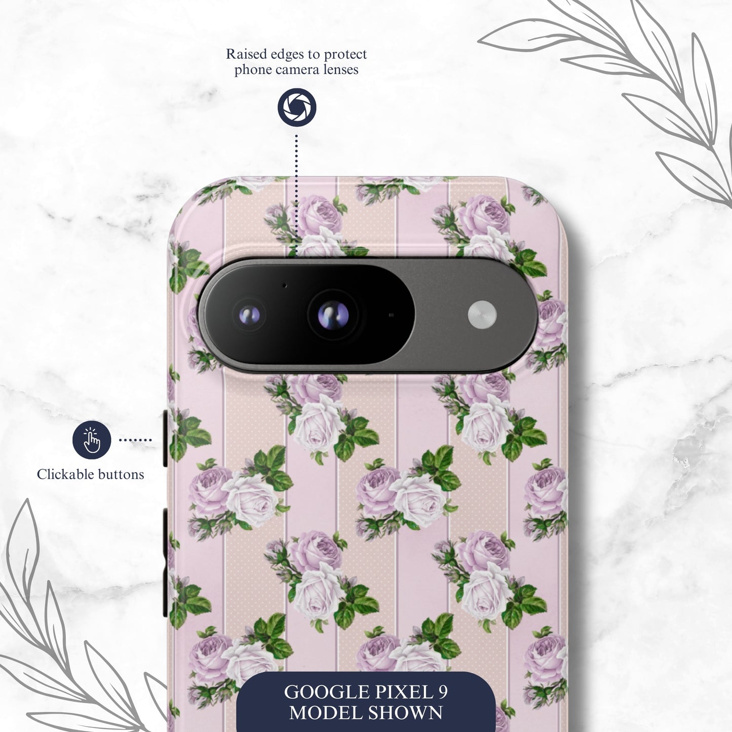Softly Spoken - Google Pixel Case Phone Case-aesthetic phone case-shockproof phone case-cute phone case-designer phone case-elegant phone case-luxury phone case-phone accessories-fashion accessory