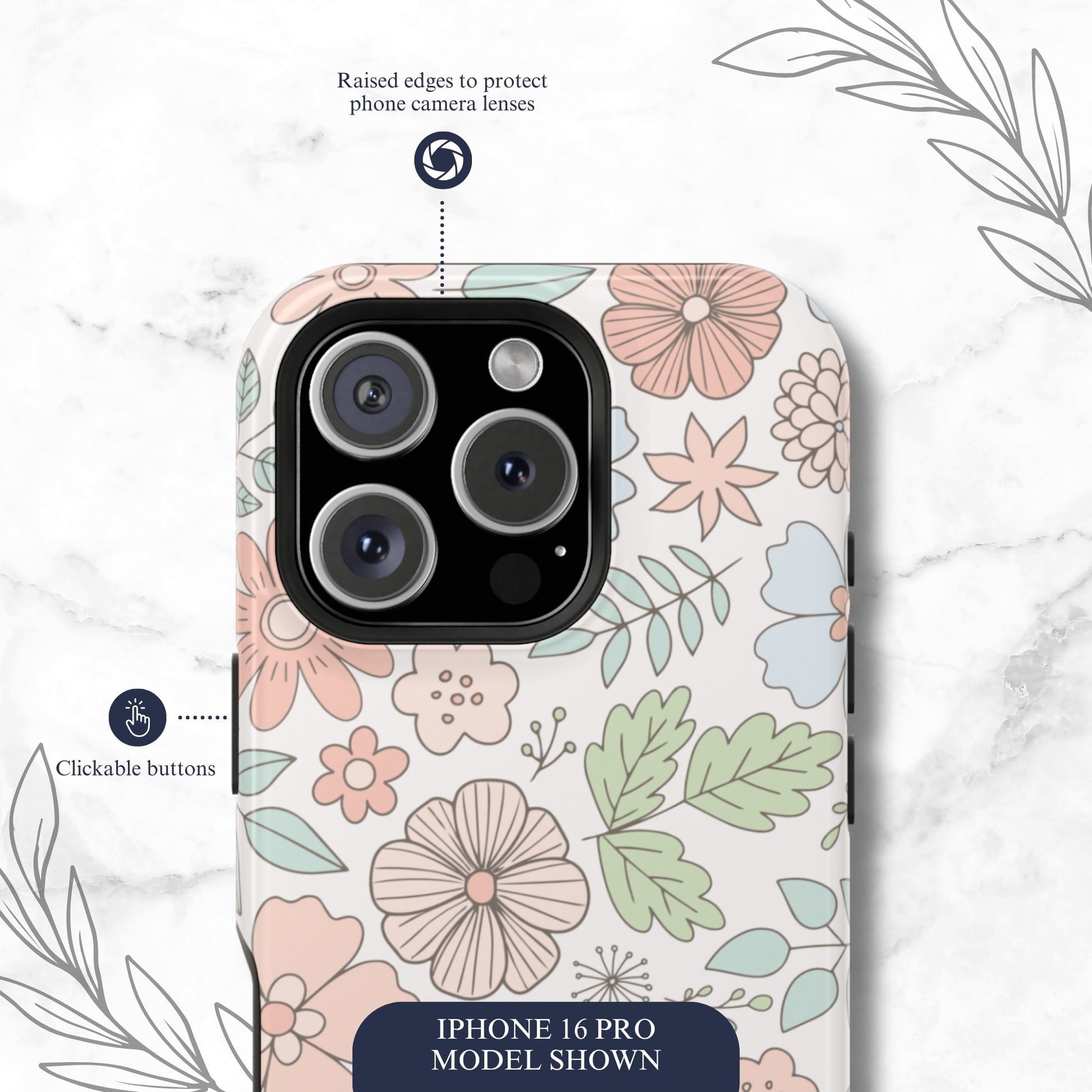 Garden Meadow - Magsafe iPhone Case Phone Case-aesthetic phone case-shockproof phone case-cute phone case-designer phone case-elegant phone case-luxury phone case-phone accessories-fashion accessory