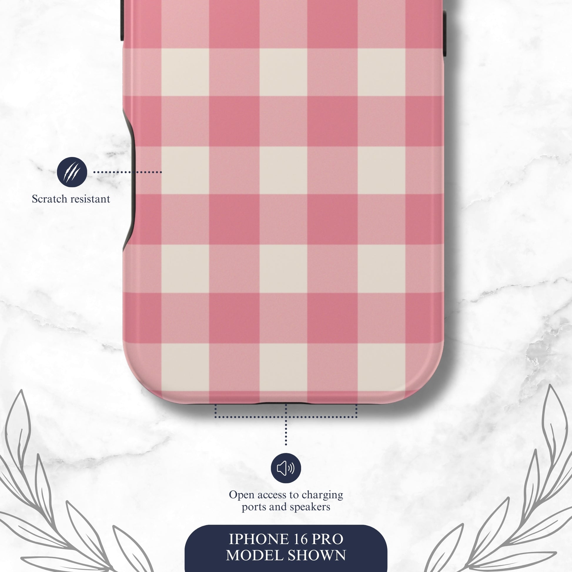Pretty Pink - Magsafe iPhone Case Phone Case-aesthetic phone case-shockproof phone case-cute phone case-designer phone case-elegant phone case-luxury phone case-phone accessories-fashion accessory