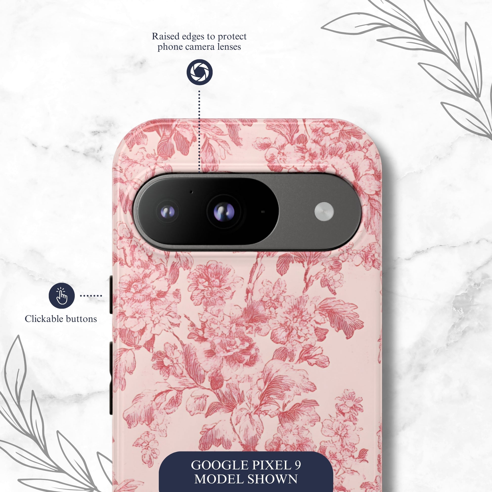 Ballet Toile - Google Pixel Case Phone Case-aesthetic phone case-shockproof phone case-cute phone case-designer phone case-elegant phone case-luxury phone case-phone accessories-fashion accessory