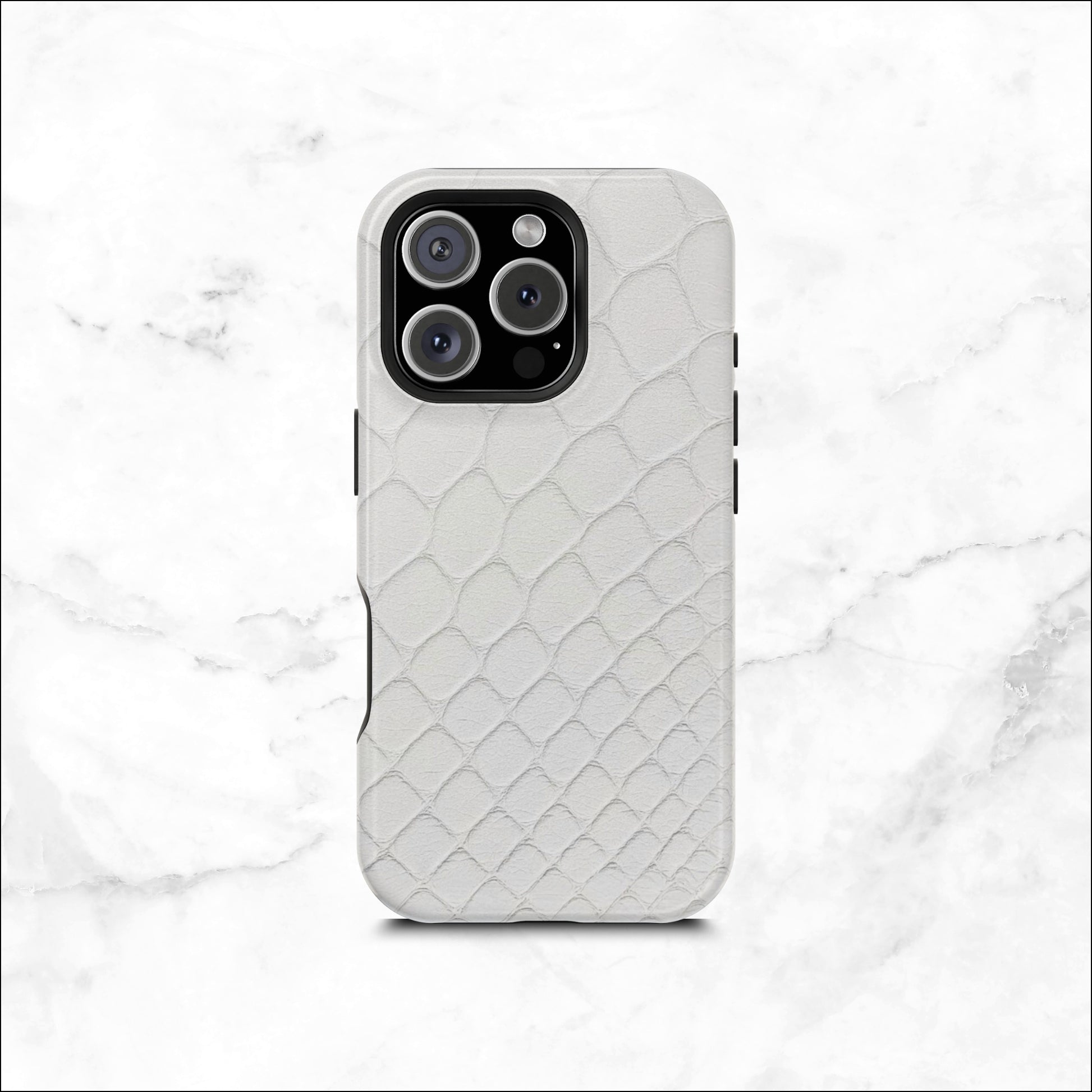 White Serpent - Magsafe iPhone Case Phone Case-aesthetic phone case-shockproof phone case-cute phone case-designer phone case-elegant phone case-luxury phone case-phone accessories-fashion accessory