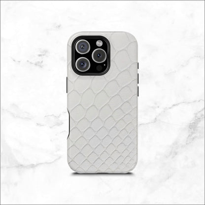 White Serpent - Magsafe iPhone Case Phone Case-aesthetic phone case-shockproof phone case-cute phone case-designer phone case-elegant phone case-luxury phone case-phone accessories-fashion accessory