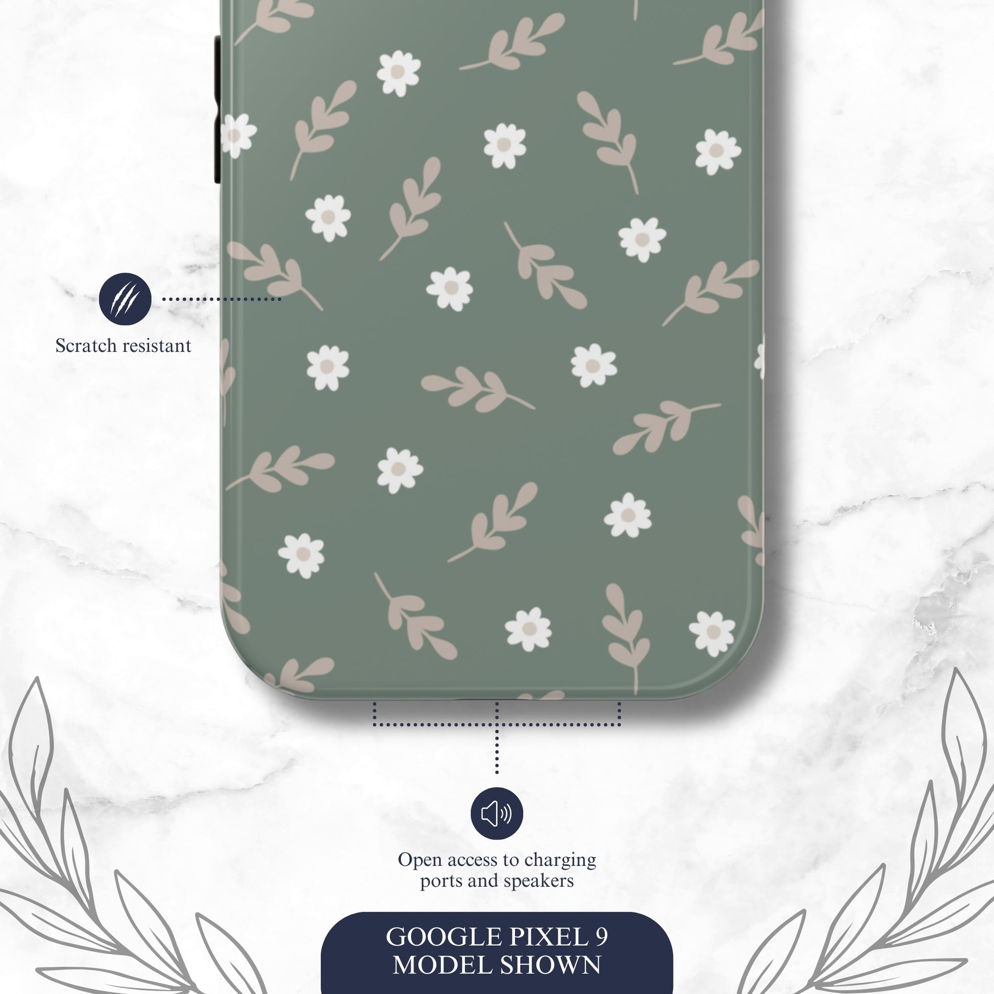 Sage - Google Pixel Case Phone Case-aesthetic phone case-shockproof phone case-cute phone case-designer phone case-elegant phone case-luxury phone case-phone accessories-fashion accessory