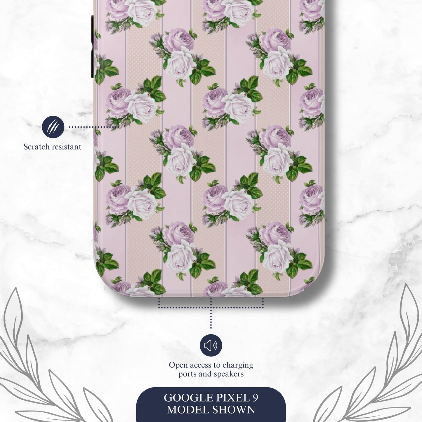 Softly Spoken - Google Pixel Case Phone Case-aesthetic phone case-shockproof phone case-cute phone case-designer phone case-elegant phone case-luxury phone case-phone accessories-fashion accessory