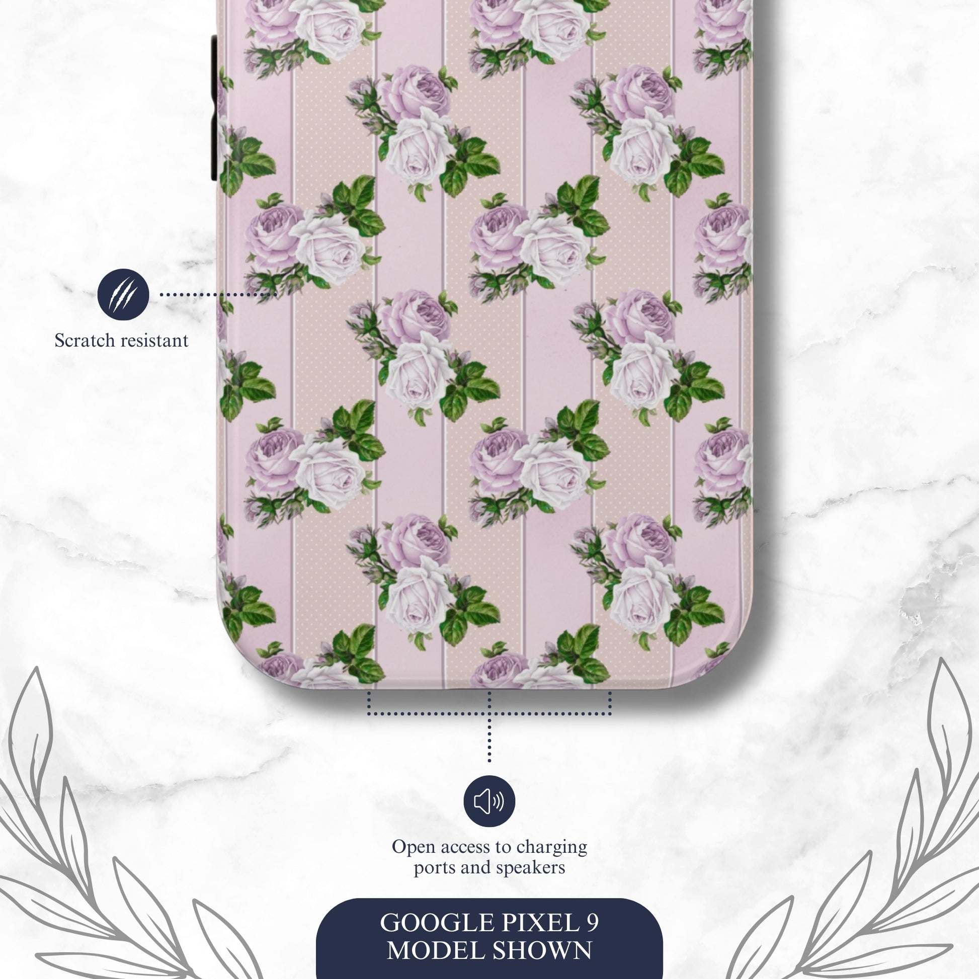 Softly Spoken - Google Pixel Case Phone Case-aesthetic phone case-shockproof phone case-cute phone case-designer phone case-elegant phone case-luxury phone case-phone accessories-fashion accessory