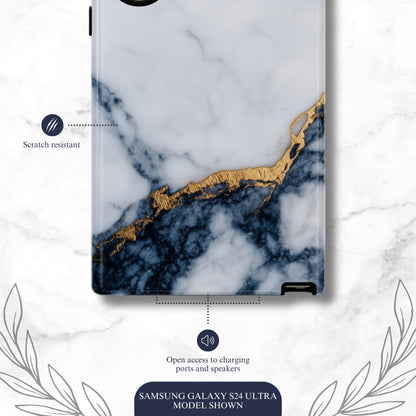 Azure Alloy - Samsung Galaxy Case Phone Case-aesthetic phone case-shockproof phone case-cute phone case-designer phone case-elegant phone case-luxury phone case-phone accessories-fashion accessory