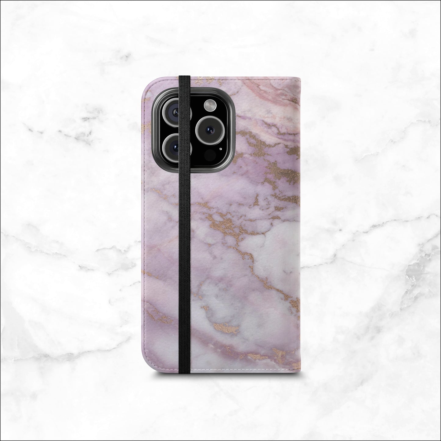 Luna Quartz - iPhone Flip Case Wallet, Leather Folio Case Phone Case-aesthetic phone case-shockproof phone case-cute phone case-designer phone case-elegant phone case-luxury phone case-phone accessories-fashion accessory