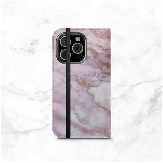 Luna Quartz - iPhone Flip Case Wallet, Leather Folio Case Phone Case-aesthetic phone case-shockproof phone case-cute phone case-designer phone case-elegant phone case-luxury phone case-phone accessories-fashion accessory