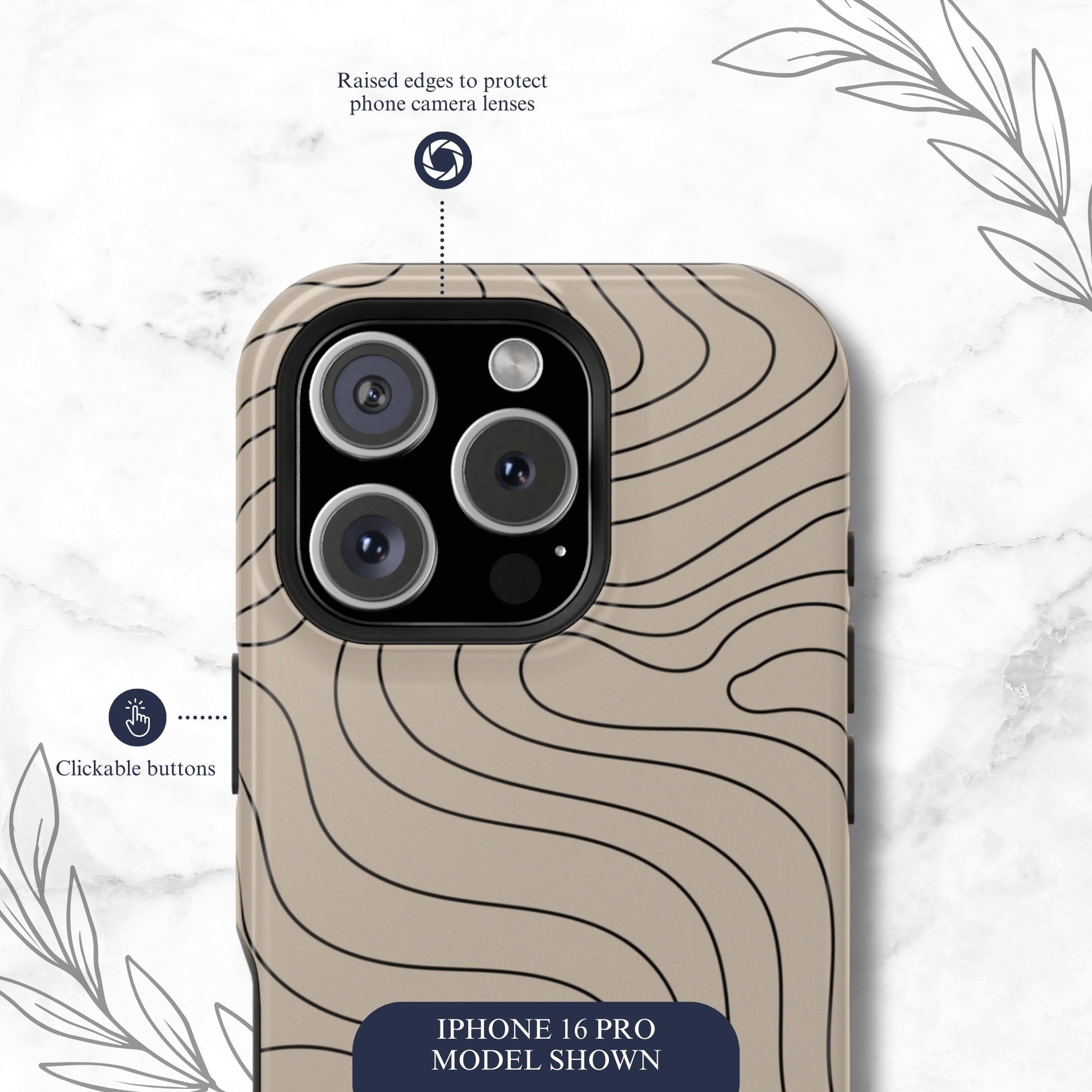 Earth Flow - Magsafe iPhone Case Phone Case-aesthetic phone case-shockproof phone case-cute phone case-designer phone case-elegant phone case-luxury phone case-phone accessories-fashion accessory