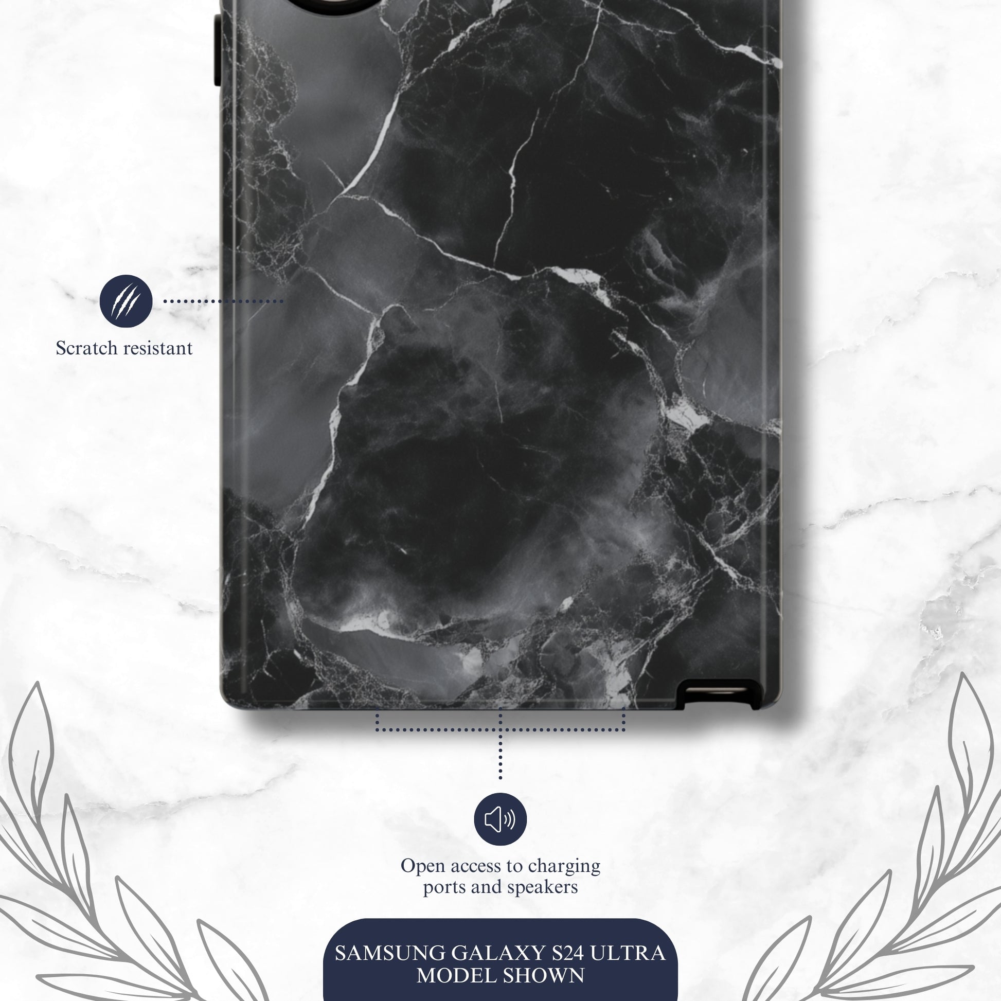 Obsidian - Samsung Galaxy Case Phone Case-aesthetic phone case-shockproof phone case-cute phone case-designer phone case-elegant phone case-luxury phone case-phone accessories-fashion accessory