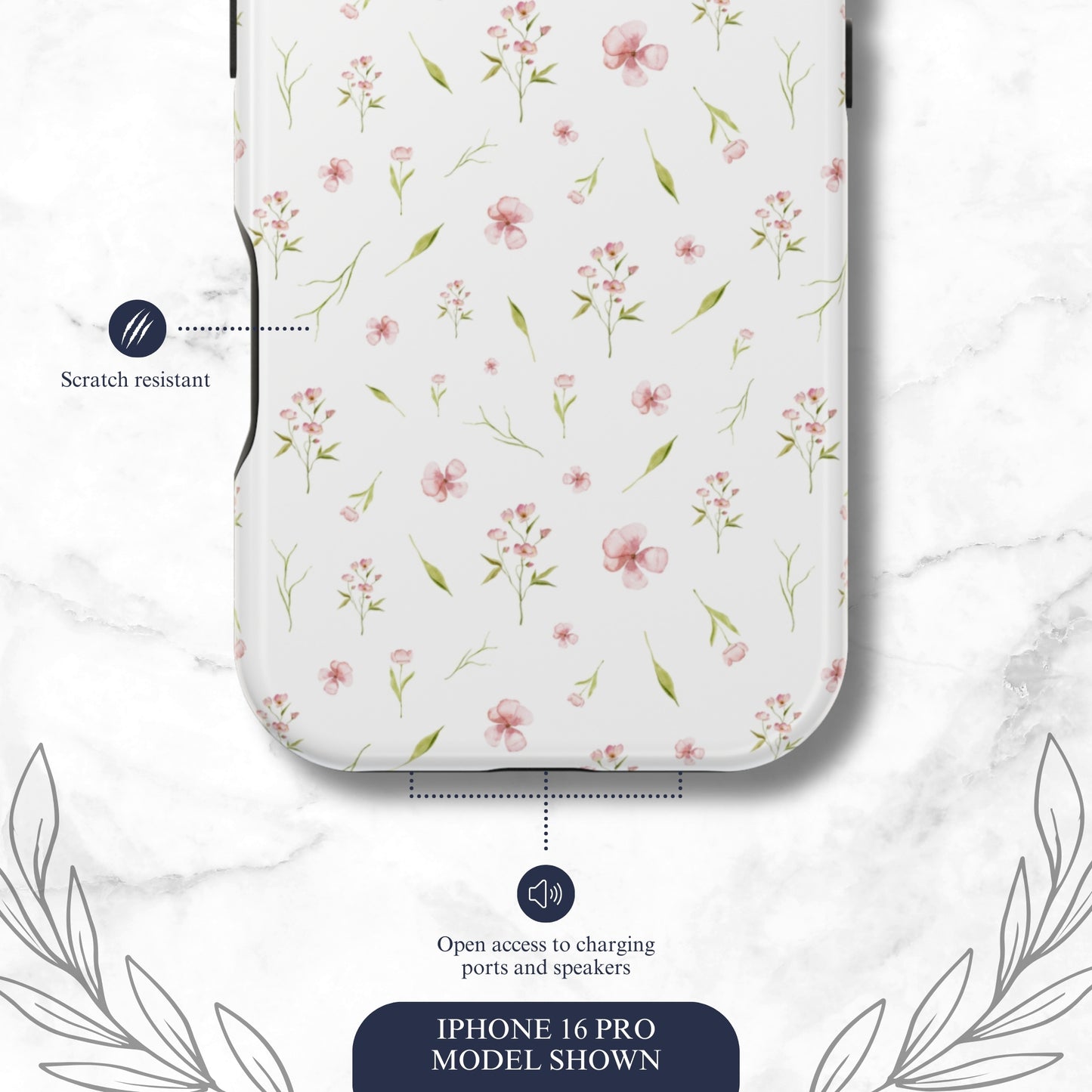 Gentle Wish - Magsafe iPhone Case Phone Case-aesthetic phone case-shockproof phone case-cute phone case-designer phone case-elegant phone case-luxury phone case-phone accessories-fashion accessory
