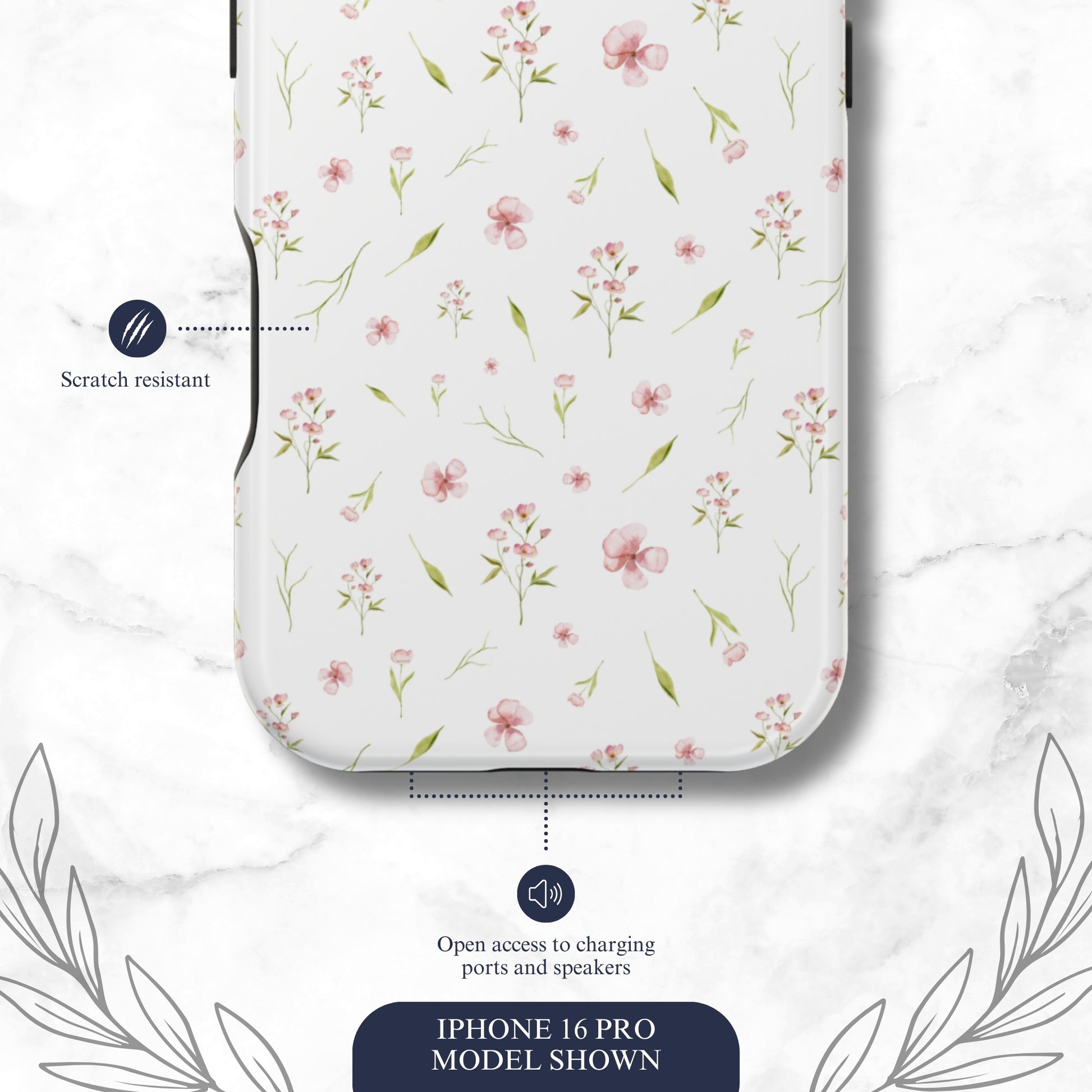 Gentle Wish - Magsafe iPhone Case Phone Case-aesthetic phone case-shockproof phone case-cute phone case-designer phone case-elegant phone case-luxury phone case-phone accessories-fashion accessory
