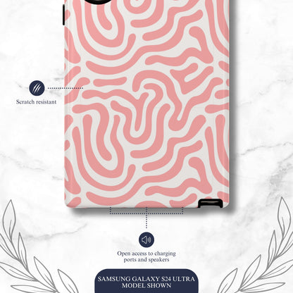 Strawberry Sundae - Samsung Galaxy Case Phone Case-aesthetic phone case-shockproof phone case-cute phone case-designer phone case-elegant phone case-luxury phone case-phone accessories-fashion accessory