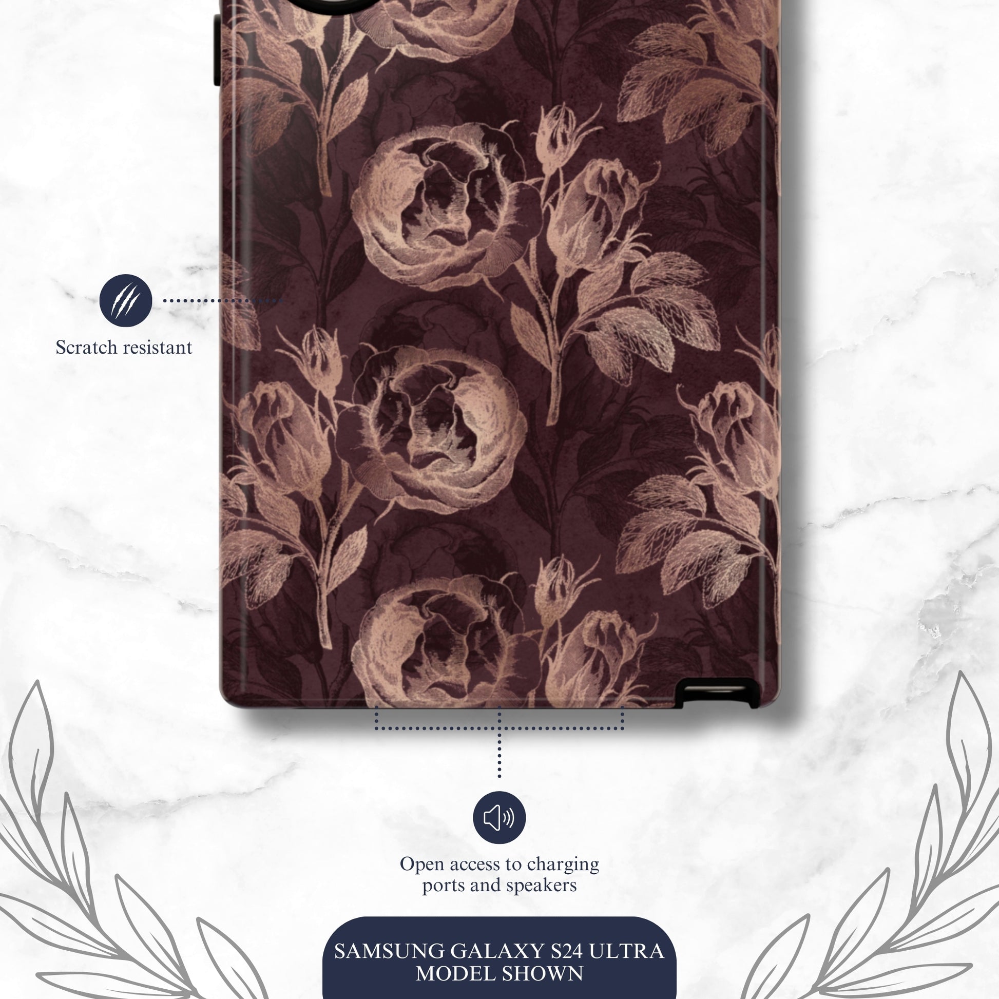 Indulge - Samsung Galaxy Case Phone Case-aesthetic phone case-shockproof phone case-cute phone case-designer phone case-elegant phone case-luxury phone case-phone accessories-fashion accessory