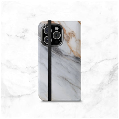 Ivory - iPhone Flip Case Wallet, Leather Folio Case Phone Case-aesthetic phone case-shockproof phone case-cute phone case-designer phone case-elegant phone case-luxury phone case-phone accessories-fashion accessory