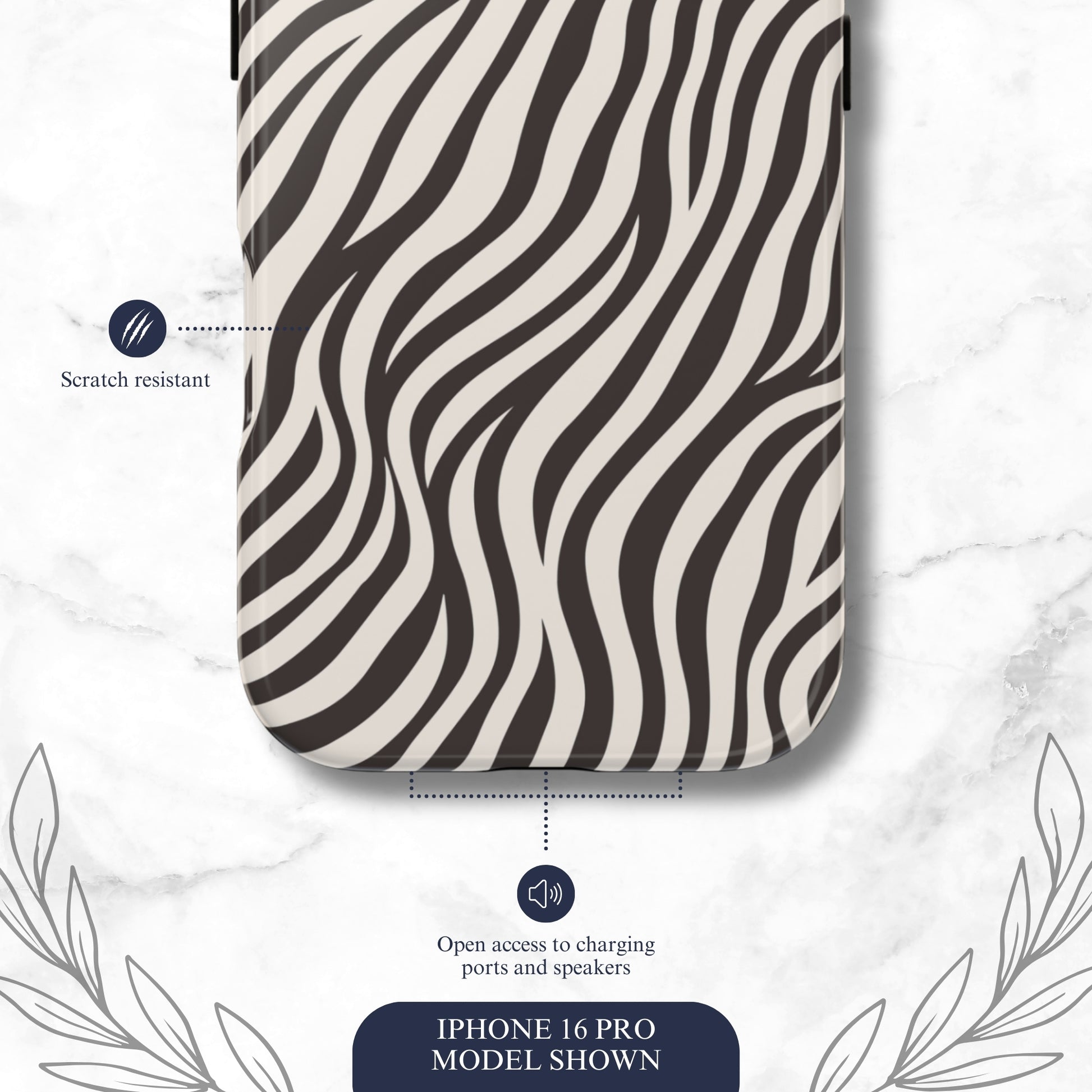 Wild Stride - iPhone Case Phone Case-aesthetic phone case-shockproof phone case-cute phone case-designer phone case-elegant phone case-luxury phone case-phone accessories-fashion accessory