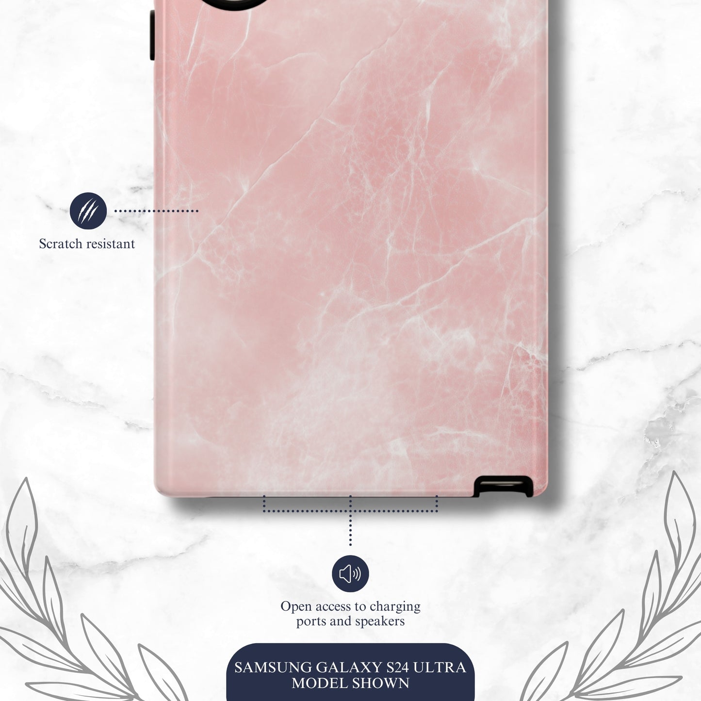 Rosy Gossip - Samsung Galaxy Case Phone Case-aesthetic phone case-shockproof phone case-cute phone case-designer phone case-elegant phone case-luxury phone case-phone accessories-fashion accessory
