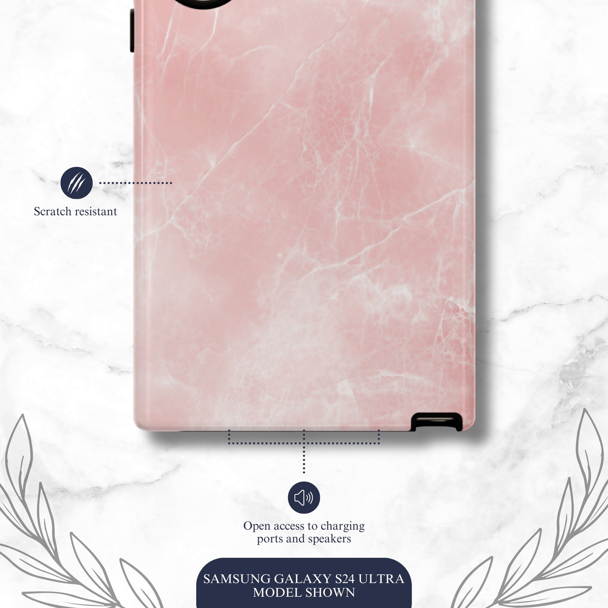 Rosy Gossip - Samsung Galaxy Case Phone Case-aesthetic phone case-shockproof phone case-cute phone case-designer phone case-elegant phone case-luxury phone case-phone accessories-fashion accessory
