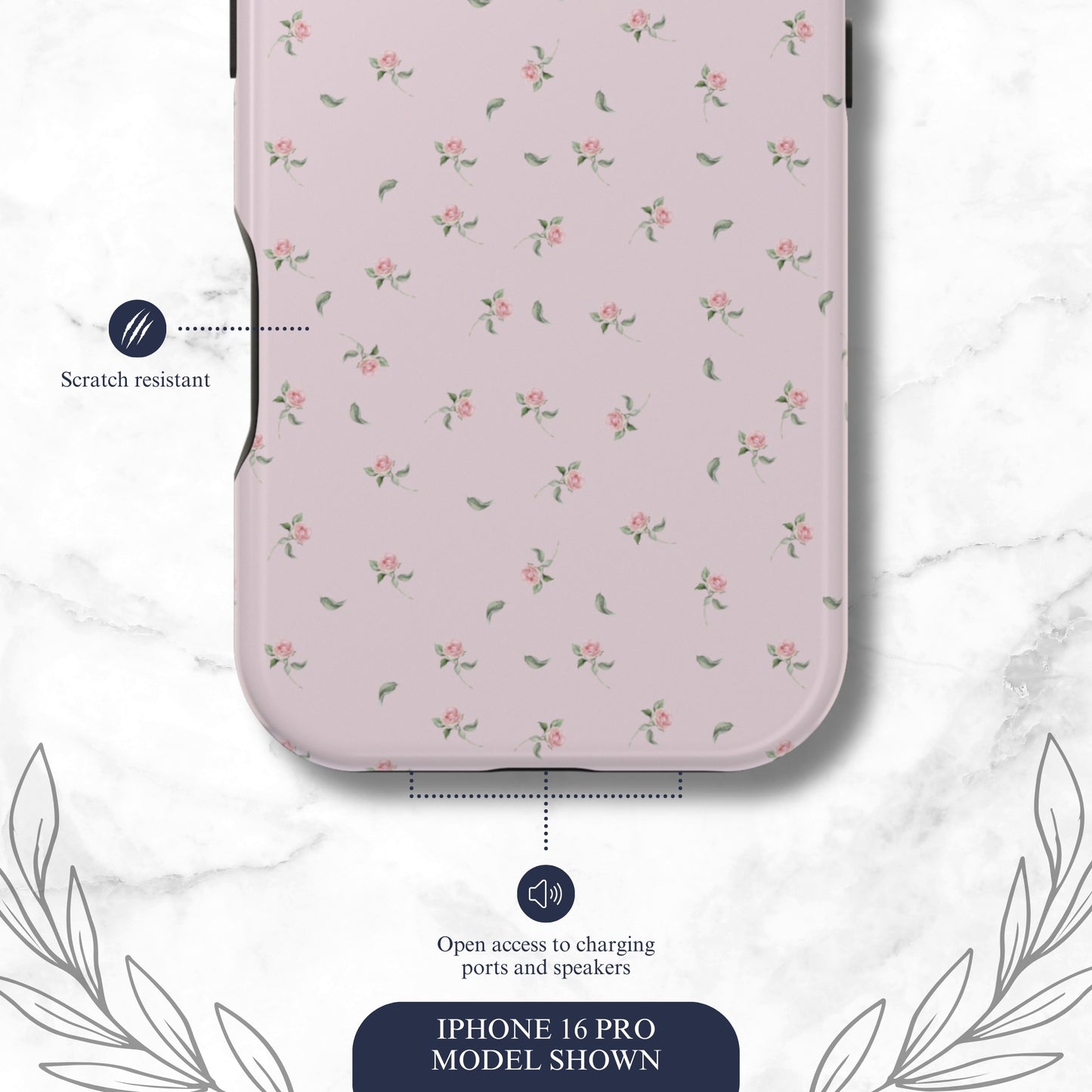 Gentle Touch - Magsafe iPhone Case Phone Case-aesthetic phone case-shockproof phone case-cute phone case-designer phone case-elegant phone case-luxury phone case-phone accessories-fashion accessory
