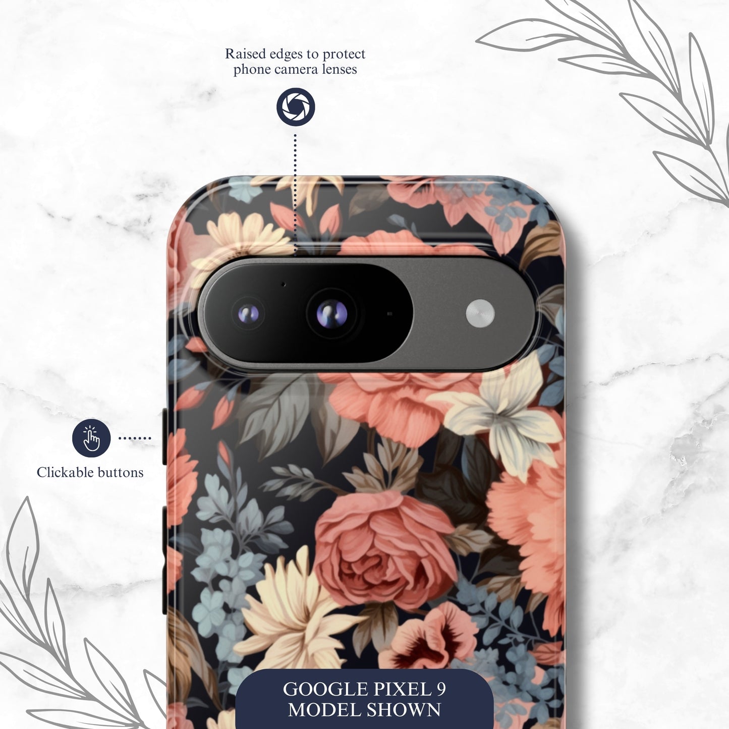 Secret Garden - Google Pixel Case Phone Case-aesthetic phone case-shockproof phone case-cute phone case-designer phone case-elegant phone case-luxury phone case-phone accessories-fashion accessory