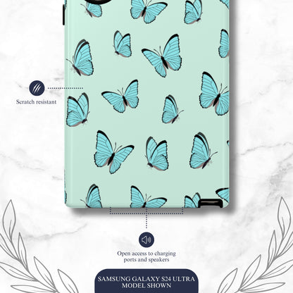 Flutter - Samsung Galaxy Case Phone Case-aesthetic phone case-shockproof phone case-cute phone case-designer phone case-elegant phone case-luxury phone case-phone accessories-fashion accessory