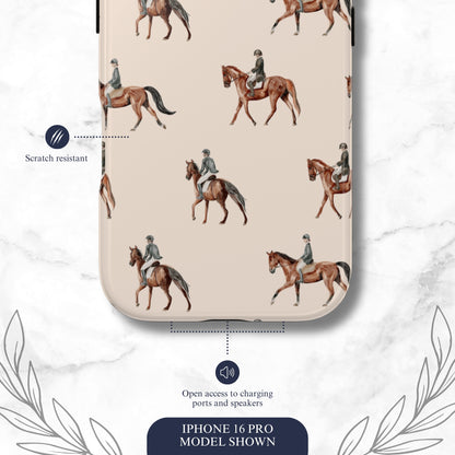 Graceful Gallop - iPhone Case Phone Case-aesthetic phone case-shockproof phone case-cute phone case-designer phone case-elegant phone case-luxury phone case-phone accessories-fashion accessory
