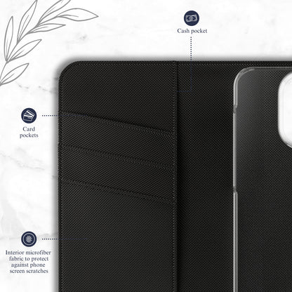 After Dark - iPhone Flip Case Wallet, Leather Folio Case Phone Case-aesthetic phone case-shockproof phone case-cute phone case-designer phone case-elegant phone case-luxury phone case-phone accessories-fashion accessory