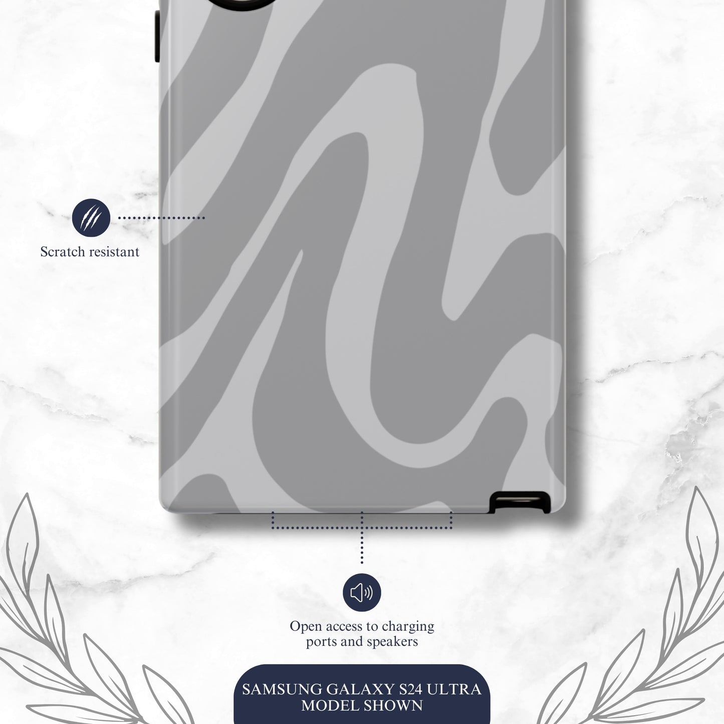 Grayscale - Samsung Galaxy Case Phone Case-aesthetic phone case-shockproof phone case-cute phone case-designer phone case-elegant phone case-luxury phone case-phone accessories-fashion accessory